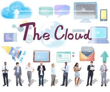 iş takım ayakta birlikte