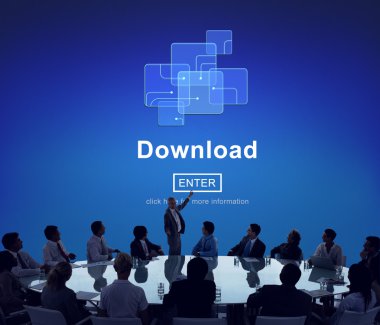 Kurumsal tartışma sahip iş adamları