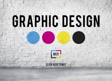 Tasarım grafik yaratıcı planlama kavramı