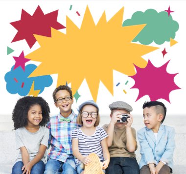 Parlak duygular çocuklarla