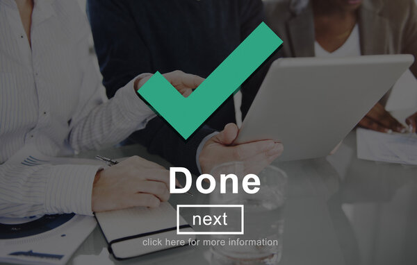 Team working on project