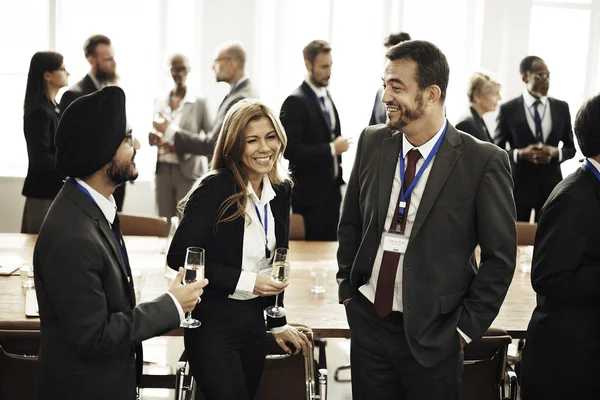 Empresários em reunião — Fotografia de Stock