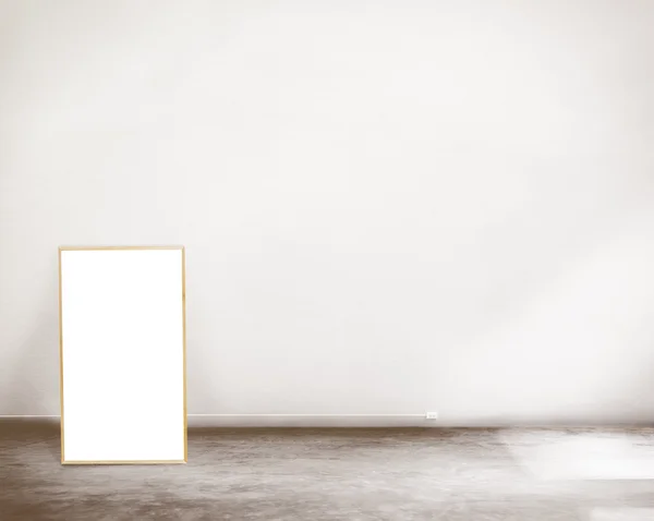 Placard em branco e Copyspace — Fotografia de Stock