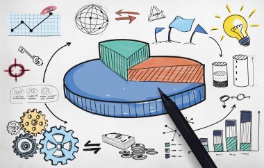 Çizim grafik ve metin