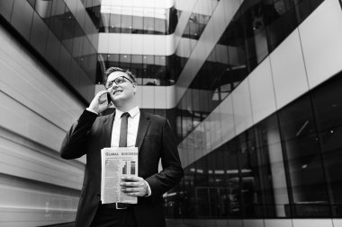 Evet çalışma iş adamı  