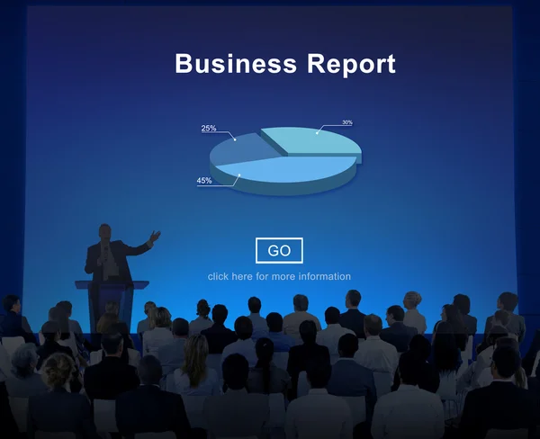 セミナーと事業報告 — ストック写真