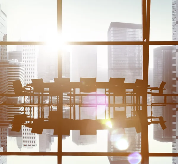 Meeting Table in modern Office — Stock Photo, Image