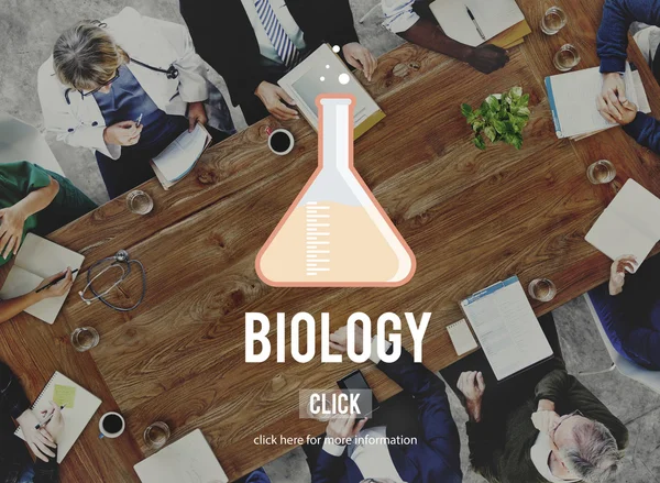 Academisch onderwijs biologie Concept — Stockfoto