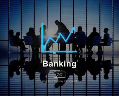 İş grubunun siluetleri