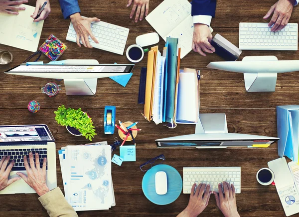 Groep van professionele mensen — Stockfoto