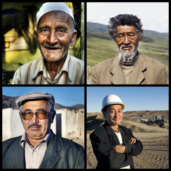 Çeşitli etnik insanlar — Stok fotoğraf