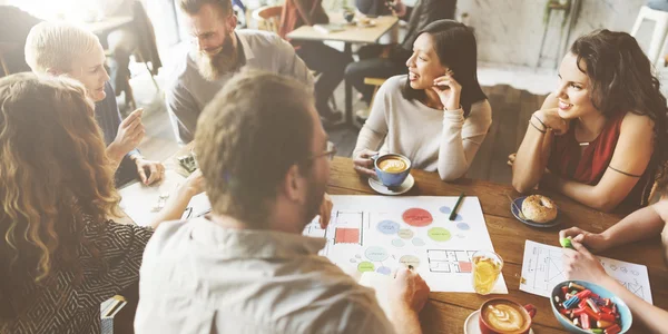 Business Team at the Meeting — Stock Photo, Image