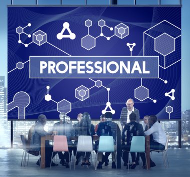 çalışan iş adamları 