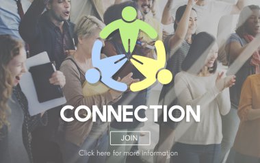 insanlar applauding ve bağlantı