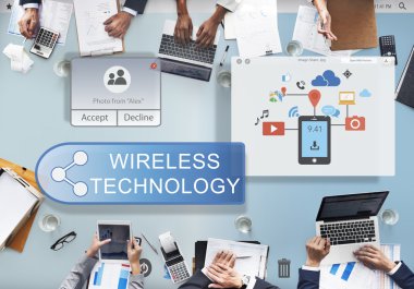 Ofisteki iş adamları