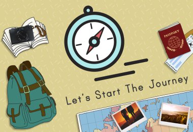 renkli arka plan ile metin