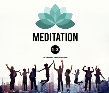 Ofis çalışanları atlama