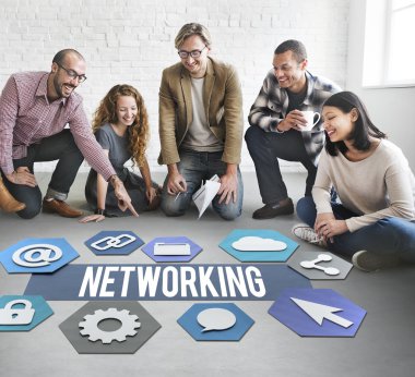 çalışma tasarımcılar poster ve ağ ile