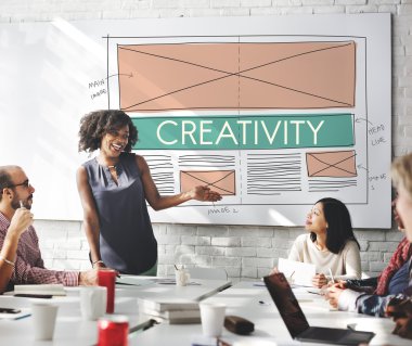 yaratıcılık ile iş toplantı
