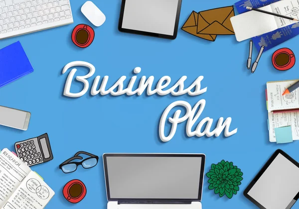 Businessplan, Vision Concept — Stockfoto
