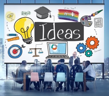 Toplantıda bir grup iş adamı