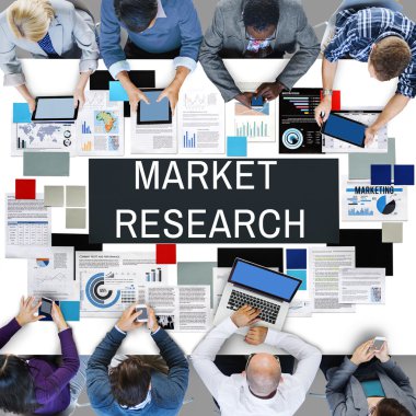 Ofiste çalışan iş ekibi.