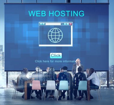 Toplantıda bir grup iş adamı