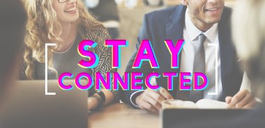 Toplantı üzerinde konuşmayı iş adamları