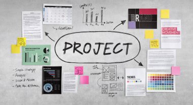 yaratıcı simge ve metin