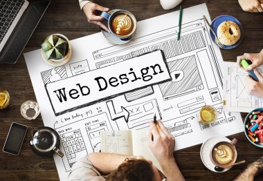 Tablo web tasarımı ile posteri ile