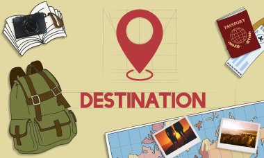 renkli arka plan ile metin