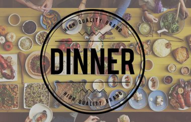 Tablo ile gıda ve yemek