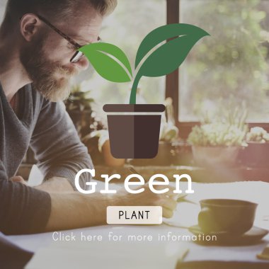 Yakışıklı adam belgeleriyle çalışma