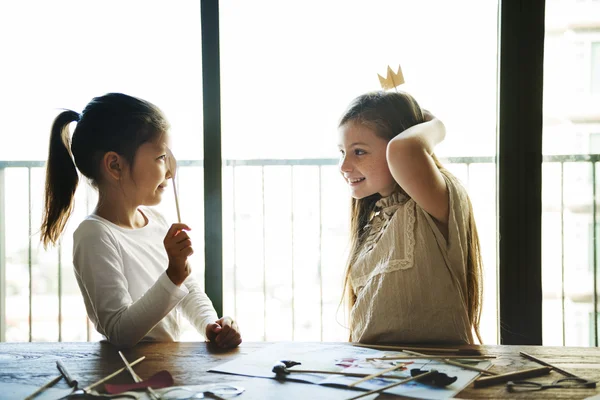 Little Friends playing together — Stock Photo, Image