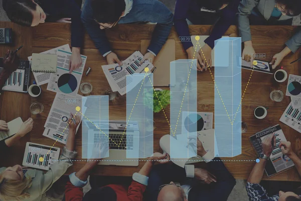 Business team working in office — Stock Photo, Image