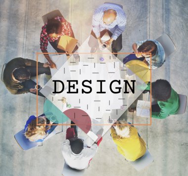 Bir grup insan birlikte çalışma 