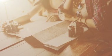 arka plan üzerinde fotoğraf makinesi