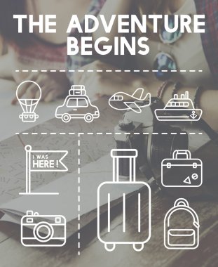 arka plan üzerinde fotoğraf makinesi