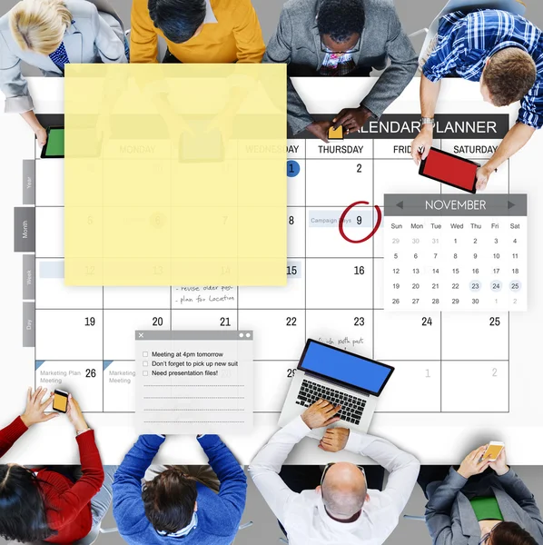Schedule, Planner Task Concept — Stock Photo, Image