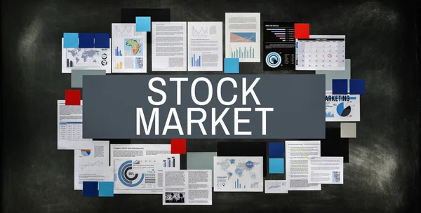 Akciový trh Forex koncept — Stock fotografie