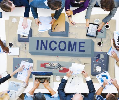 Ofiste çalışan iş ekibi.