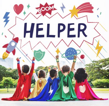 Çocuk süper kahraman kostümleri