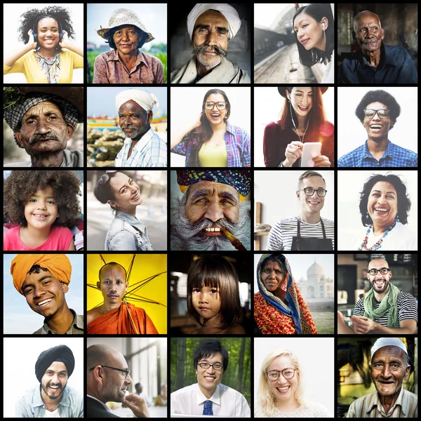 Diversidad étnica personas — Foto de Stock