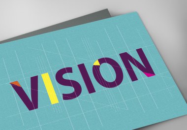 renkli arka plan ile metin