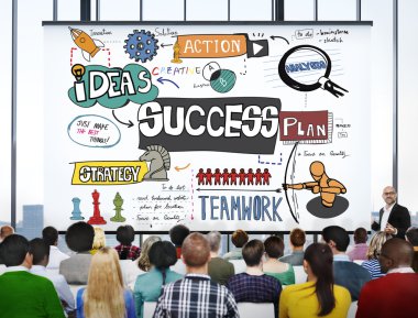 İnsanlar seminer ve başarı kavramı