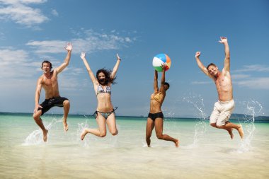 Kumsalda zevk arkadaş