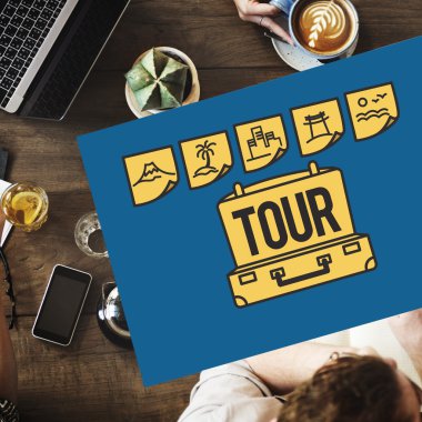 Tablo posteri ile tur ile