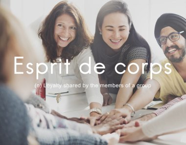 people hands together with Esprit De Corps clipart