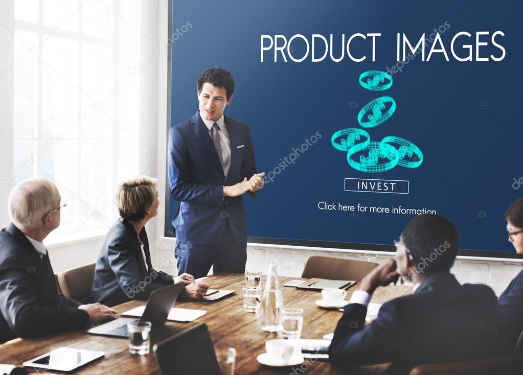 Business Team working in office, Talking about product