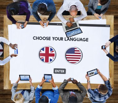 Ofiste çalışan iş ekibi.